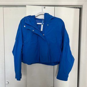 LuluLemon Cropped Windbreaker with Hood